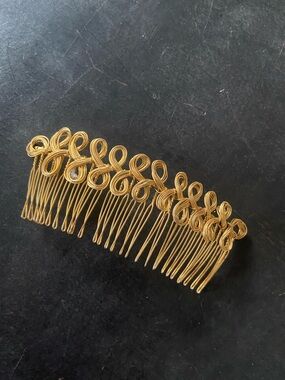 Vintage Nordstrom Decorative Hair Comb Handmade- Elegant Loop Design